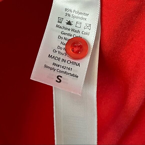 LuLaRoe Valentina Button Up Shirt Size S - Picture 5 of 6